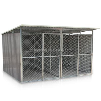 China Durable Heavy Duty Welded Wire Dog Kennel For Outdoor for sale