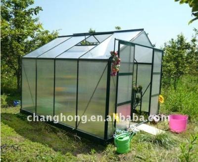 China Easily Assembled G1001 8X10FT Aluminum Greenhouse for sale