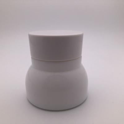 China 5ml 50ml 150ml 200ml cosmetic white cosmetic glass jar wholesale price from china supplier for sale