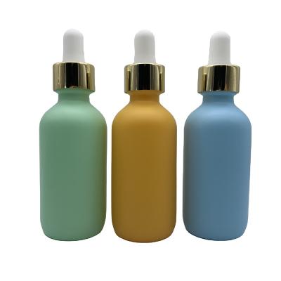 China 30ml 60ml cosmetic high quality dropper glass bottle for sale