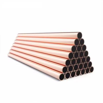 中国 Factory Wholesale Copper Tube C11000 C12300 C14200 C17200 Copper Round Tube Pipe 販売のため