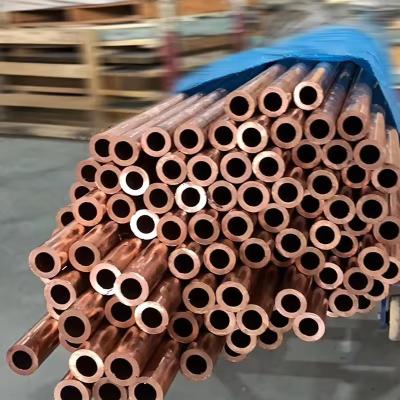 China Factory Wholesale 8mm Diameter Pure C12000 32mm Copper Tube Pipe for sale