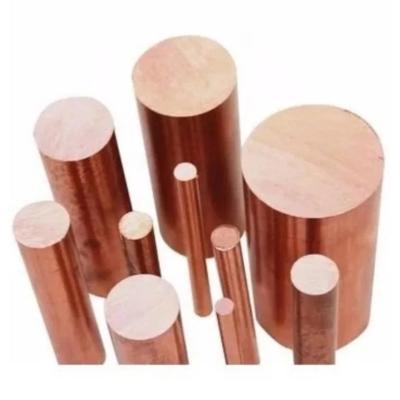 China T1 T2 Tp1 Tp2 C10100 C10200 C10500 C10700 C11000 Square Round Copper Rod Copper Bar  Pure Copper Round Bar for sale