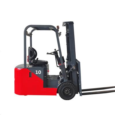 China Hotels SHUNCHA 1.5ton Small Battery Narrow Aisle Powered Warehouse Pallet Truck 3wheel Electric Forklift for sale