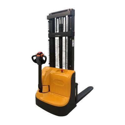 China New Forklift 1.5ton 1500kg 48V Hotels SHUNCHA 2022 Battery Electric Stacker Bais Operation Electric Pallet Stacker for sale