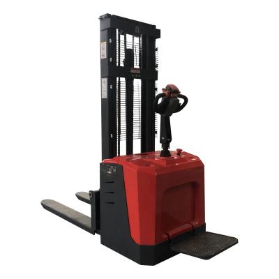 China Hotels SHUNCHA 1.5ton 3m Electric Full Height Stacker Forklift Battery Operated Pallet Stacker for sale