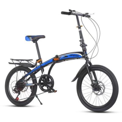 China 2022 new design popular high quality cheap bike 20 inch 7 speed folding bike wholesale for sale