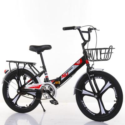 China Steel Folding Mountain Bike Wholesale Customized OEM Carbon Steel Frame Bicycle For Adult for sale