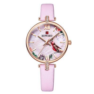 China Water Resistant Luxury Water Resistant Women Wristwatches Reward Watch Hot Selling Ladies Watches Fashion Clock Quartz Wrist Watch Online Waterproof Worm Mujeres for sale