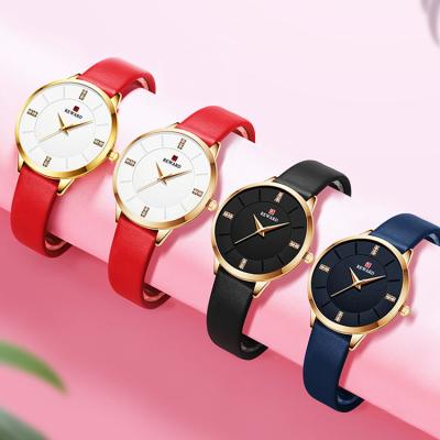 China Casual Water Resistant Reward Women Quartz Watch Fashion Watches For Female Business Quartz Watch Leather Strap Wristwatch Gift For Girls for sale