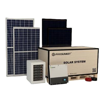 China CE TUV UL 3 Certificate Home Plug-and-Play Solar Hybrid Storage System 20kw 10kw 10kW Home Solar Power System All Part for sale