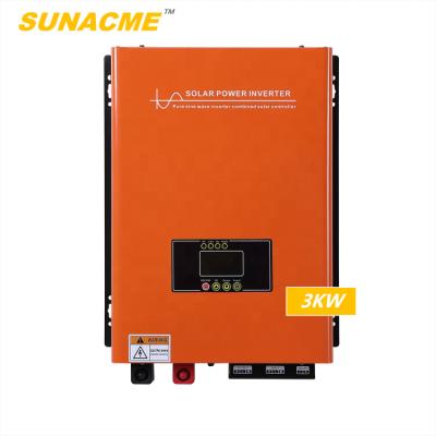 China Off Grid Solar Power Sytem Best High Frequency Quality Off Grid Pure Sine Wave Solar Inverter Charge Controller 3000W/4000W/5000W/6000W With MPPT for sale