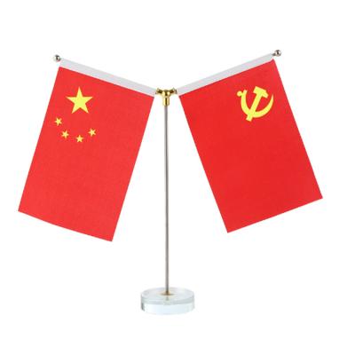 China Good Quality Table Top Flags Desk Flag Flying FLYING Flag for sale