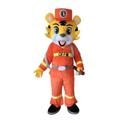 China Custom High Quality Plush Factory Mascot Costumes For Adults Tiger Animal Costume for sale