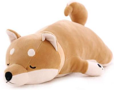 China Wholesale Plush Stuffed Animal Dog Plush Pillow Hugging Pillow Sleeping Comfort Cushion Soft Plush Toy for sale