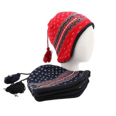 China COMMON Custom Made Soft Hat Fashion Beanie Winter Flex Fit Knitted Jacquard Beanie Warm Hat for sale