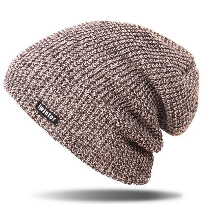 China COMMON Fashion Customized Cool Knitted Jacquard Beanie Winter Hat Woven Label Hats High Quality for sale