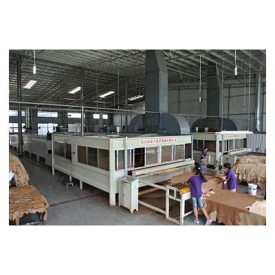 China Favorable Factory Price Taili 304 Stainless Steel Manufacturing Plant Tannery Spray Paint Leather Machine for sale