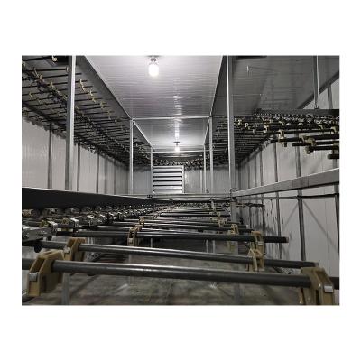 China Factory Taili Stainless Steel Horizontal Type Tilting Dryer Leather Processing Machine For Tannery for sale