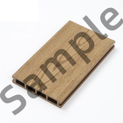 China Modern Hot Sale Plastic Wpc 3D Composite Wood Samples Textured Flooring Modern Exterior for sale