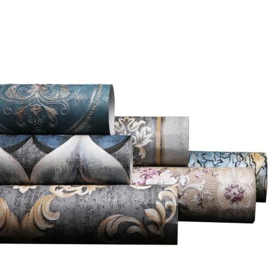 China Restaurant Modern Premium Waterproof Decoration Wallpaper Vinyl PVC Casual Buffet Wallpaper for sale