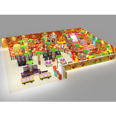 China 3-12years Old Children's Large Indoor Playground Fun Funny Castle Theme for sale