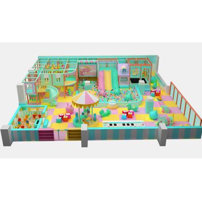 China 3-12years old Mall Pit Play Kids Cartoon Soft Plastic With Ball Pool Playground Indoor Trampoline for sale