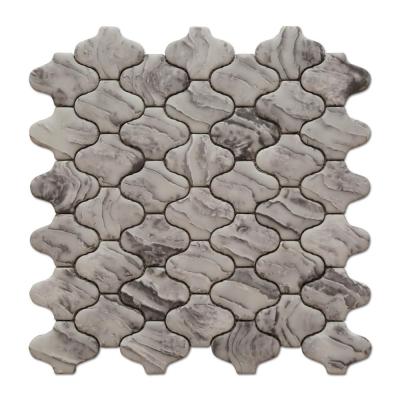 China Soulscrafts Flooring Full Body Recycled Glass Mosaic For Backsplash for sale