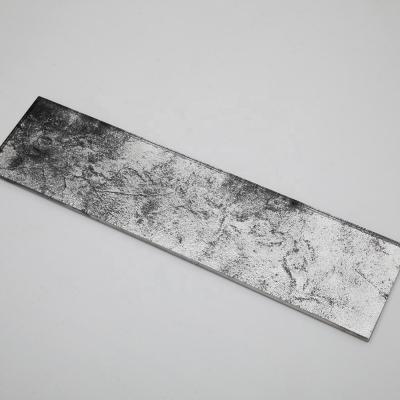 China 75x300mm thin silver antique mirror modern hot sale glass tile for wall decoration for sale