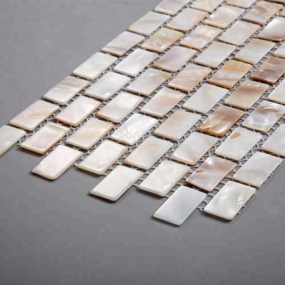 China Parquet Schomex Shell Crafts Popular Pearl Mosaic Tile for Kitchen for sale