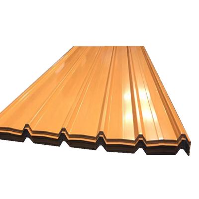 China Building Materials Roofing Sheet PPGI Color Steel Tile Primed Sheet Color Coated Corrugated Roofing Paint for sale