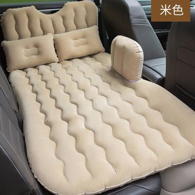 China Hot Selling Inflatable PVC Car Air Bed Mattress For Car Back Seat For Travel Car Air Mattress for sale