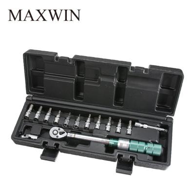 China Repairing 14 PCS Motor Bicycle Repairing Tools Bit Socket + 1/4