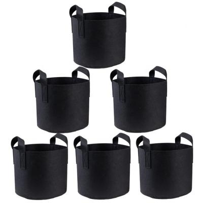 China Breathable maker Pot Risers Fabric 15 gallon fabric pot grow bags around bottom support fabric growing pots for sale