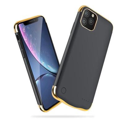 China Fast Universal Mobile Power Bank Charger Case Support 6000mAh Battery Charging Portable Charger For iPhone 11 pro 12Pro Max Power Cases for sale