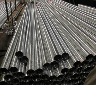 China Deck Building Metal Corrugated Conduit For Post Tension Anchor Made In China for sale