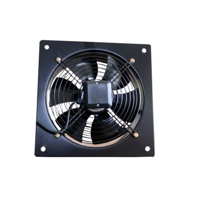 China Low Noise Ventilation Exhaust Fan 3 Phase Industrial Fan 200mm Square External Rotor Fzy Square Wall Axial Exhaust Fan for sale