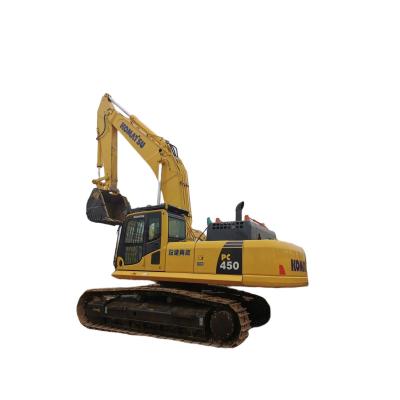 China Komatsu 450 second hand excavator sold 90% new big old hook machine in China construction machinery trade market 2.1m; ³ for sale