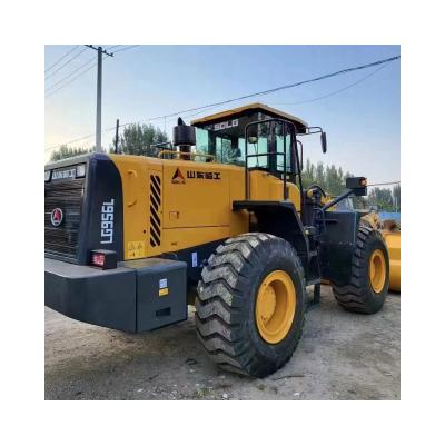 China Factory Lingong 956 second hand loader sold 90% new 5 ton forklift in china construction machinery trading market for sale