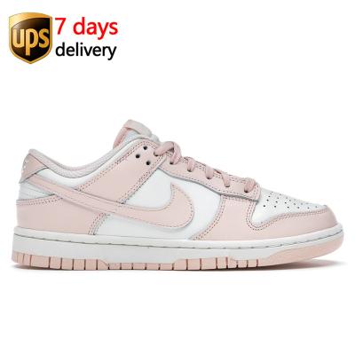 China Custom EVA DD1503-102 PEARL WHITE off white ORANGE panda original pearl shoes sneakers nikes dunk low Sb for sale