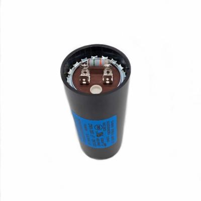 China CD60 330VAC Air Conditioner Start Capacitor For Compressor Motor Start Capacitor For Heat Pumps Air Conditioner for sale