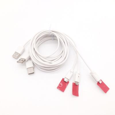 China Mobile Phone Retail Alarm White Color Straight Fill and Anti-theft Cable 1.8 Meters with Adhesive Sticker for Mobile Phone Retail Store Security Display for sale