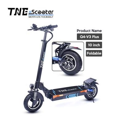 China On Running TNE V3 Plus 1000w 1300w 10inch 48v 52v Adult Electric Schooter Scutere Electric 10inch for sale