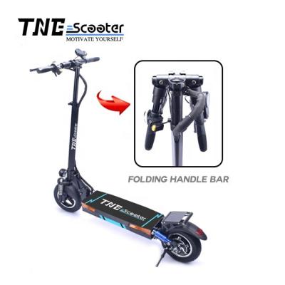 China TNE 55kph 100km 10 inch Big Wheel 48v Adult Electric Scooter 1000w for sale