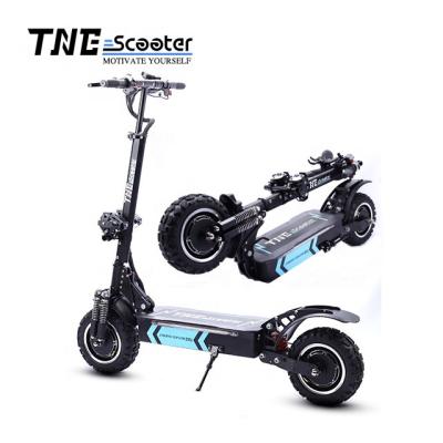 China 11inch 70kph 80km TNE v6 60v 3200w 11 inch Powerful Electric Scooters Motorcycle for sale