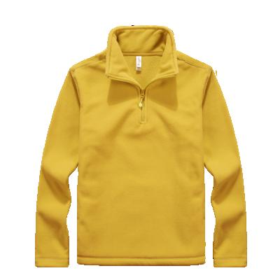 China OEM Custom 1/4 Zipper Pullover Anti-Shrink Sweatshirt Chat Dyed Slim Fit Wear Men's Work Wear Sweater for sale