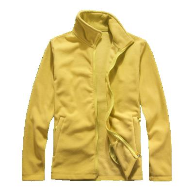 China Wholesale Custom Viable Style Fleece Jacket 100%Polyester Fabric Winter Basic Jacket For Men for sale