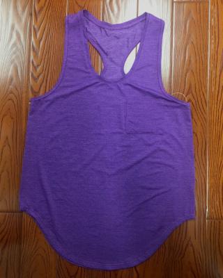 China Manufacturer 4 Way Stretch Polyester Anti-Shrink Polyester Blend Elastane Fabric Women Nylon Tank Top for sale