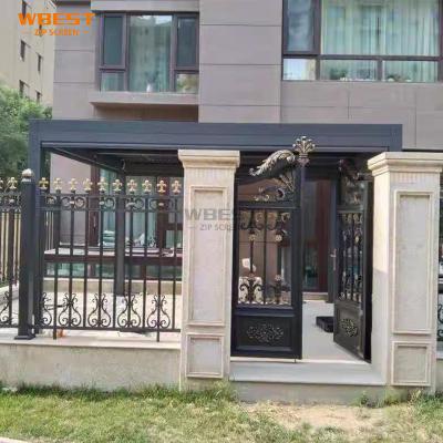 China Modern easily assembled high quality aluminum pergola for outdoor pergola sun shade for sale