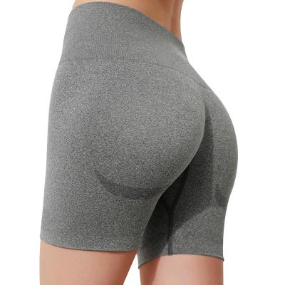 China Hot Yoga Leggings Anti Wrinkle Seamless Vendor Shorts For Women Fitness Wear Quick Dry Seamless Gym Wear for sale